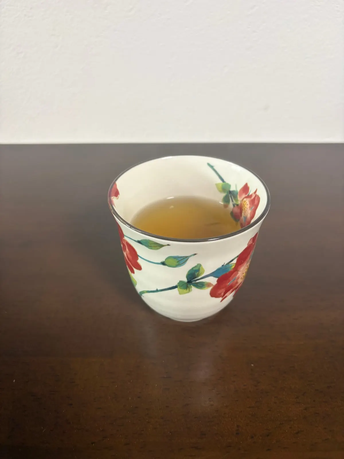 いれ終わったスロートコート